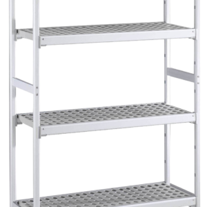 KIT RAYONNAGE ALUMINIUM 123X123